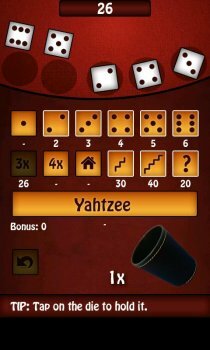 Yahtzee Me FREE - игра в кости