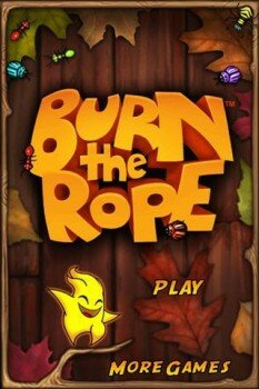 Burn the Rope - логическая игра