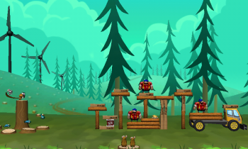 Beaver's Revenge -   Angry Birds