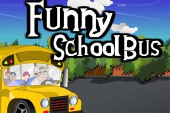 Funny School Bus -  