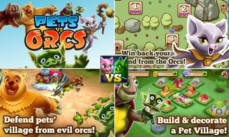 Pets vs Orcs -  vs 