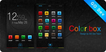 Color Box GO Launcher EX Theme -  