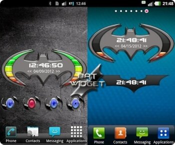 Batman Widget - виджеты в стиле Бэтмена