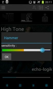 Sensor music player -    