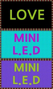 Mini-LED Scroller Premium -  