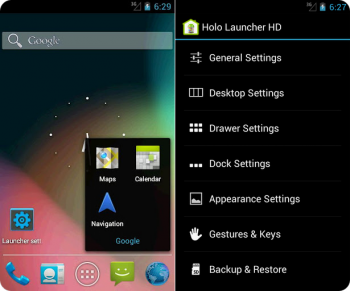 Holo Launcher HD -  Android Jelly Bean 4.1.1