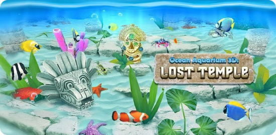 Ocean Aquarium 3D: Lost Temple -      