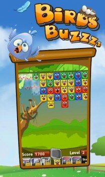Birds Buzzz - игра жанра 3 в ряд