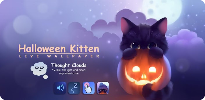 Halloween Kitten -   