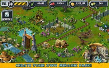 Jurassic Park™ Builder - строим парк с динозаврами