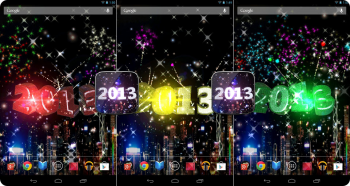 2013 New Year Premium - 3D LWP - Новогодние живые обои