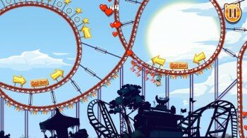 Nutty Fluffies Rollercoaster - интересная аркада от Ubisoft