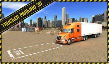 Trucker Parking 3D -   