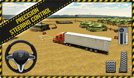 Trucker Parking 3D -   