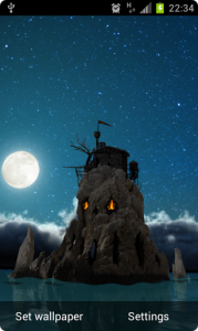 Skull Island 3D Live Wallpaper -    