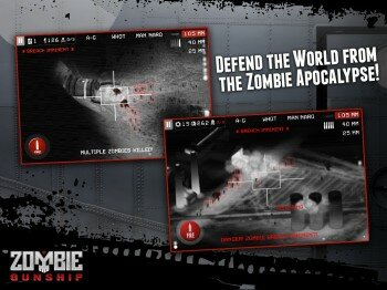 Zombie Gunship - уничтожаем зомби