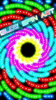 Glow Spin Art -   