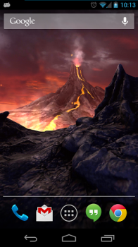 Volcano 3D Live Wallpaper -    