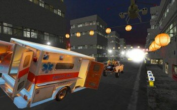 Ambulance Street Gun Racer -   