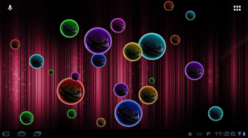 Neon Bubble Live Wallpaper -     