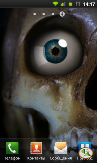 Skeleton Eye Live Wallpaper v1.07