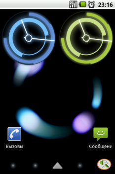 HoneyСomb Clock - часы для Android OS 3.0