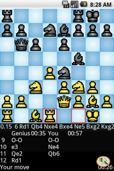 Chess Genius - отличные шахматы на андроид
