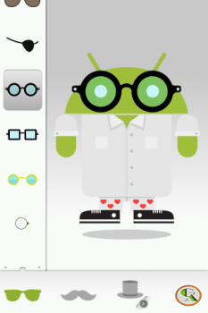 Google Androidify - создаем своего андроида