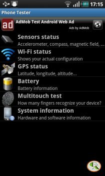 Phone Tester - диагностика андроид телефона