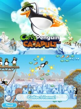 Crazy Penguin Catapult - аркадная игра