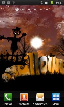 Halloween Scene FULL - хеллоуинские обои