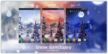 Snow Sanctuary - многофункциональные живые обои