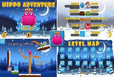 Hippo Adventure - весёлая логическая игра