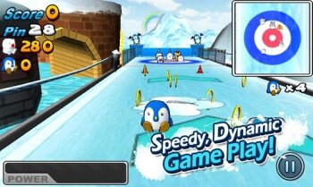 Ice Penguin 3D - красивый кёрлинг