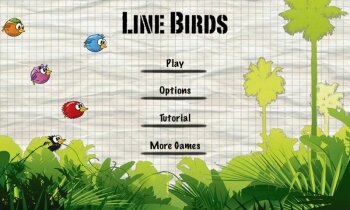 Line Birds - пролетите как можно дальше