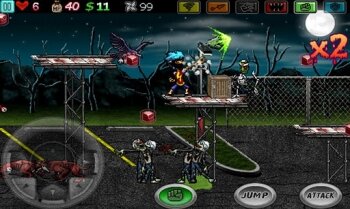 Ghost Ninja: Zombie Beatdown - резня в 2D