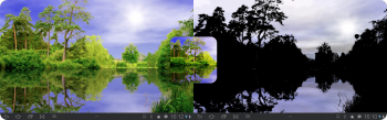 Forest Pond Live Wallpaper -   