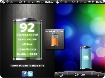 Talking Battery Widget Pro - говорящий виджет заряда батареи