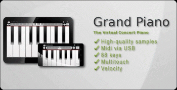 Grand Piano Pro - мощное пианино для андроид