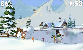 Snowmen Story - кидаемся снежками