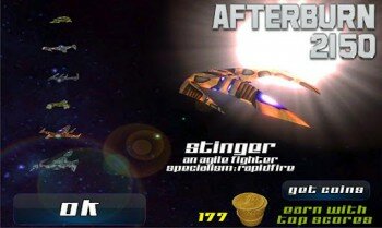 Afterburn 2150 - космический шутер