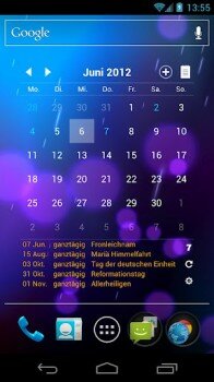 Calendar and Notes Pro - красивый виджет календаря
