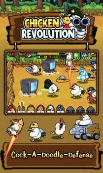 Chicken Revolution - атака куриц