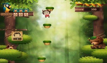 Jungle Monkey Jump - помогите обезьянке