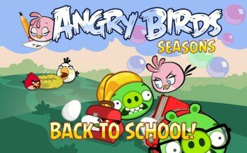 Angry Birds Seasons Back To School - новый эпизод к школе