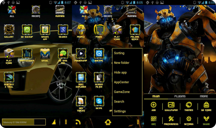 Transformers Bumblebee Theme - -