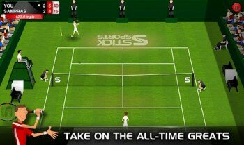 Stick Tennis - удивительный теннис