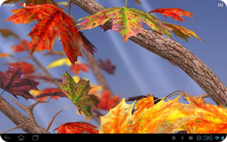 Autumn Tree Live Wallpaper -   