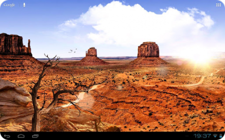 Desert Valley Live Wallpaper -    