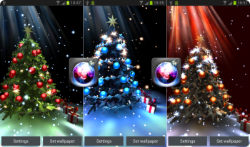 Christmas Tree 3D - великолепные обои с елкой от maxelus